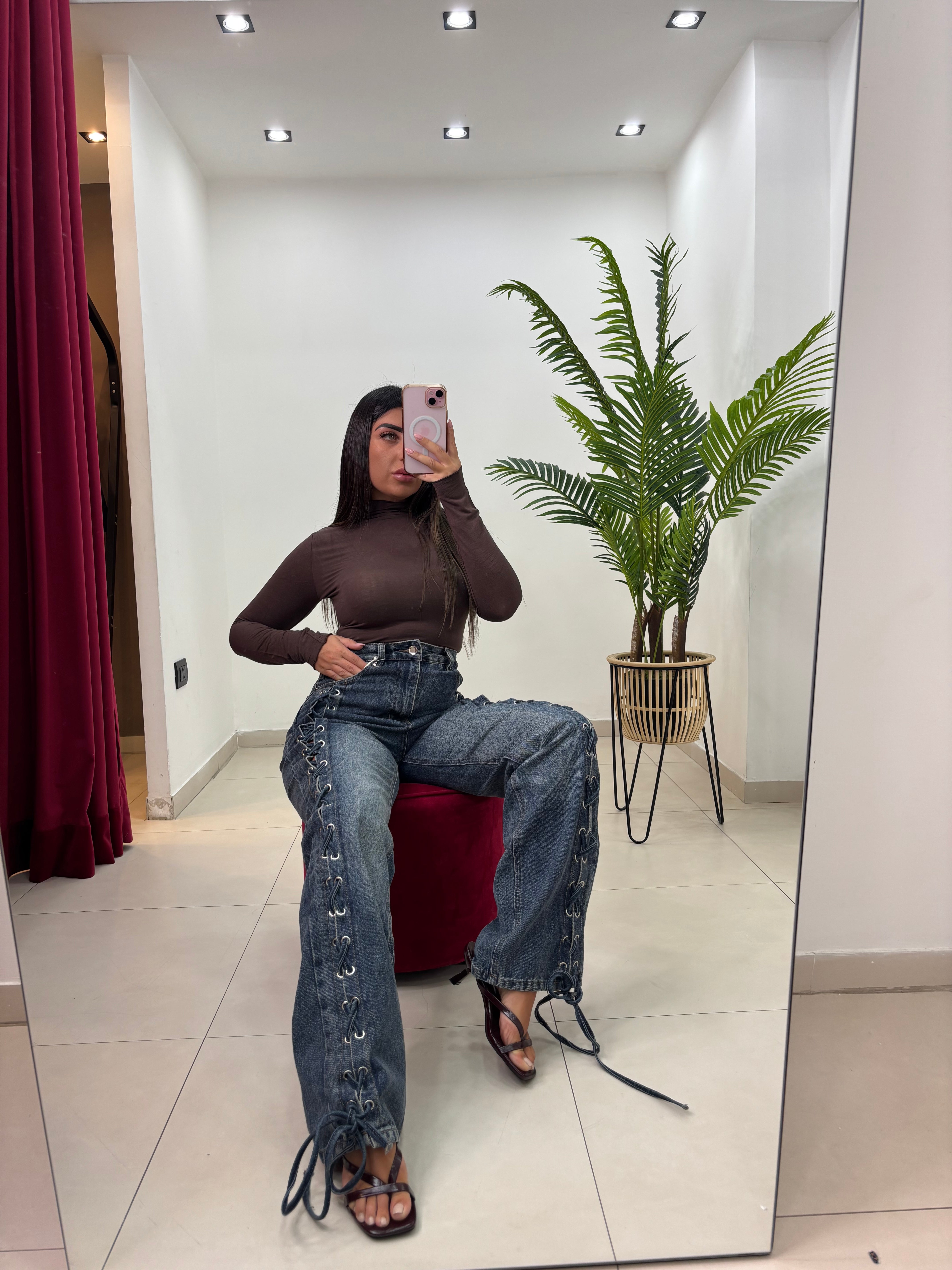 Jeans Weil Con lacci