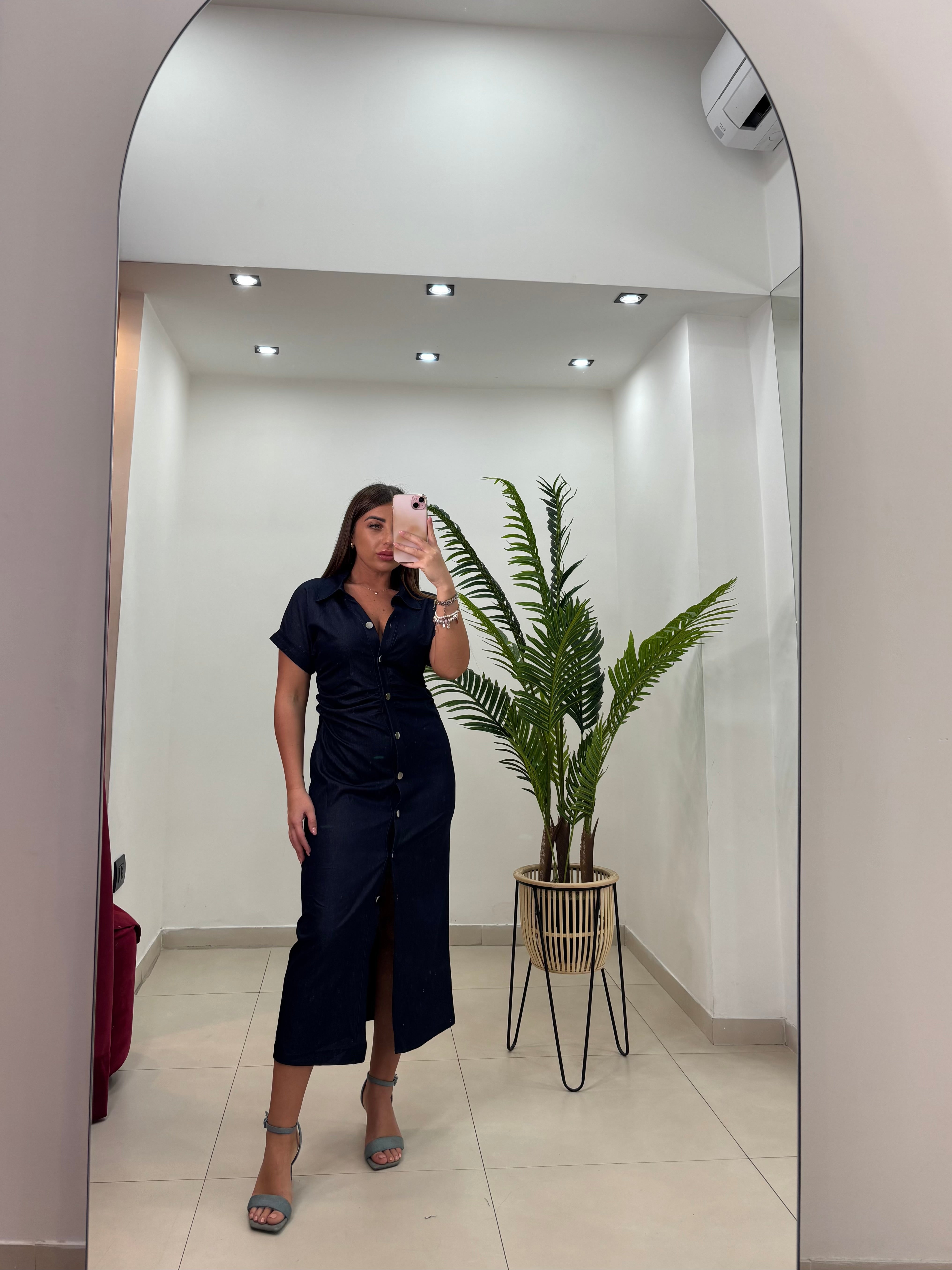 Abito Lizbeth Blu Denim