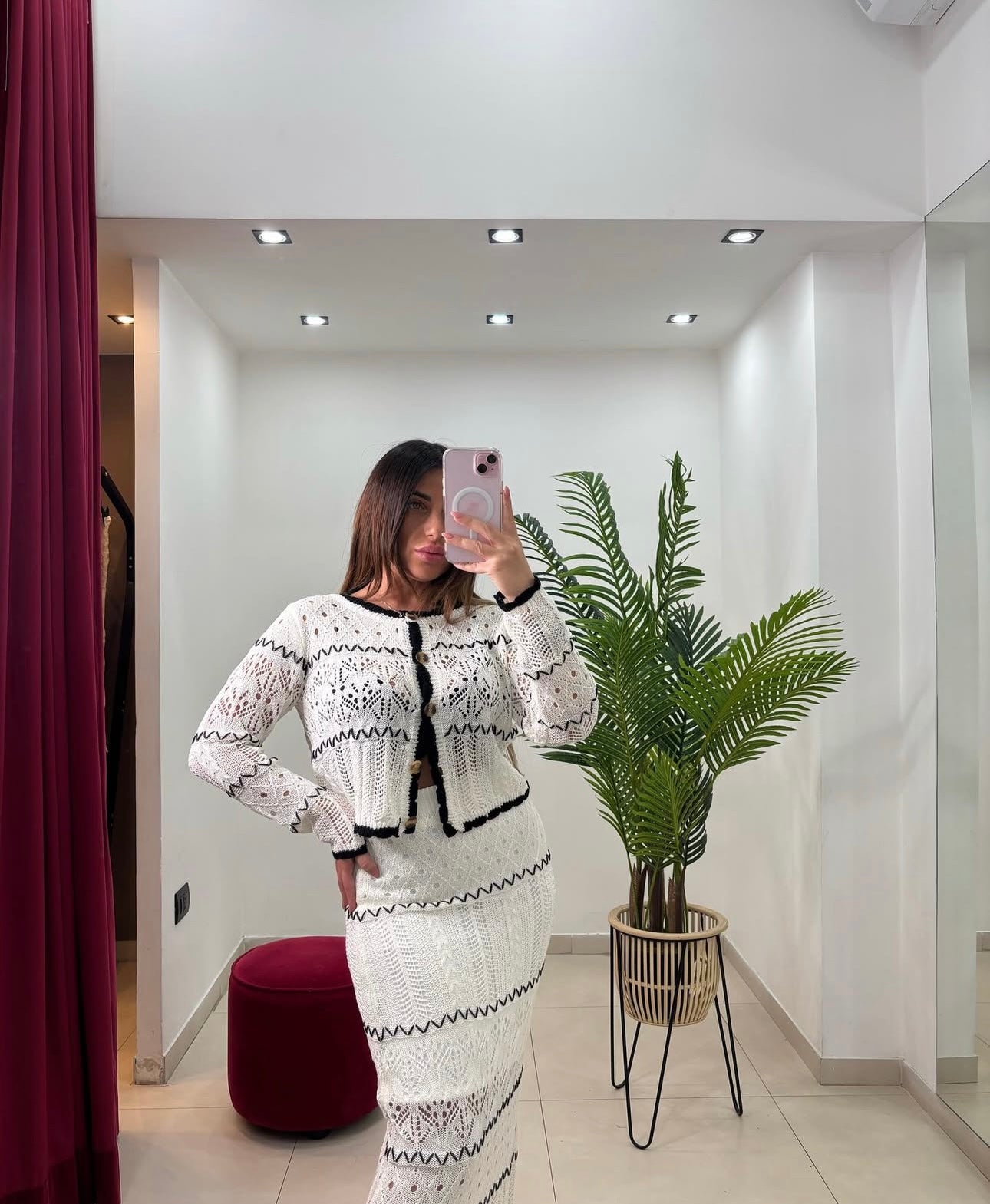 Set Tecla Bianco