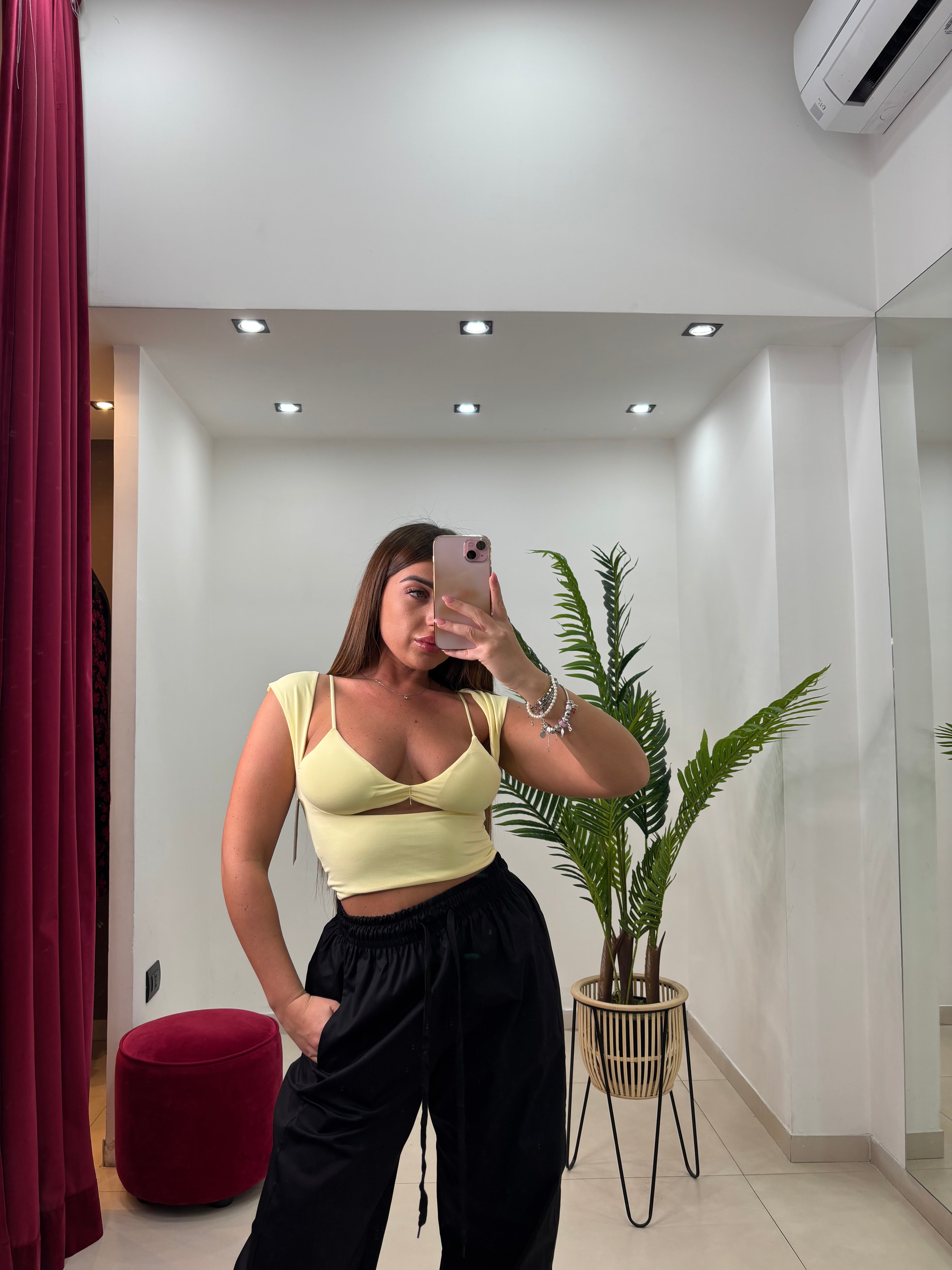 Top Maya 2PZ Giallo