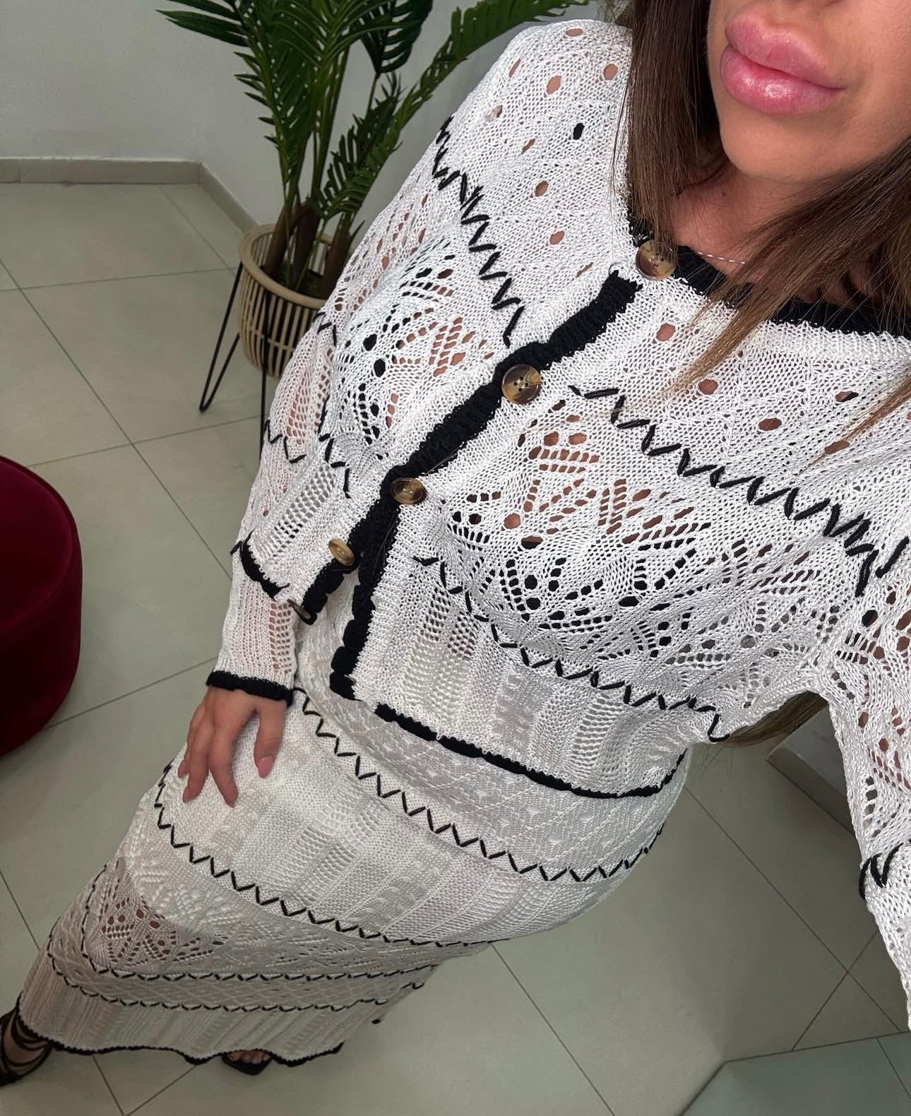Set Tecla Bianco